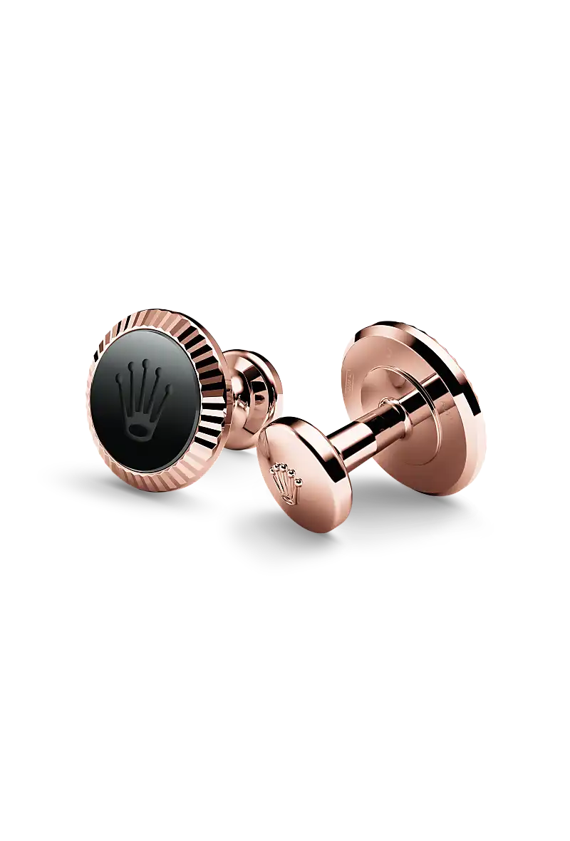 Rolex Gemelli “Zigrinatura” Oro Everose e ceramica, a1035