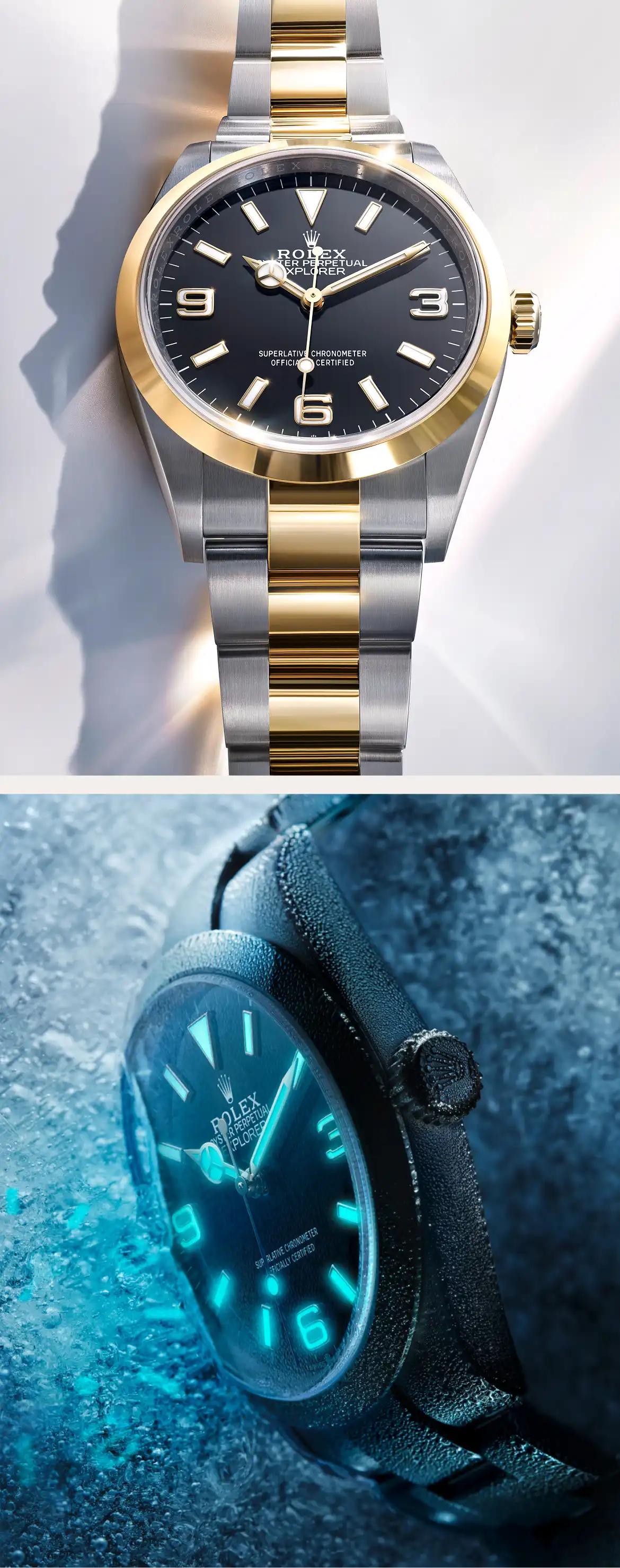 Rolex Explorer Designed For Exploration M124273 0001 And M124270 0001 Portrait