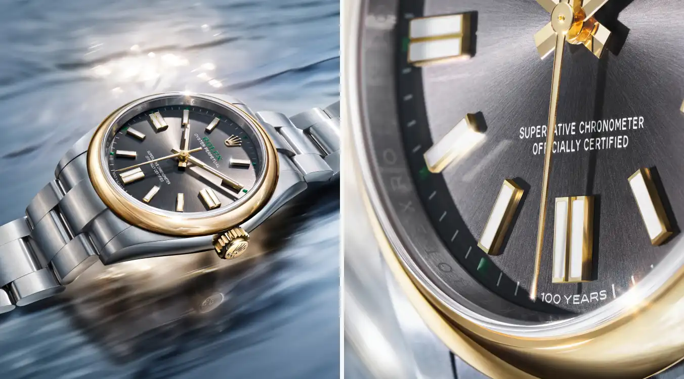 Rolex Oyster Perpetual 100th Anniversary Model M134303 0001 Landscape