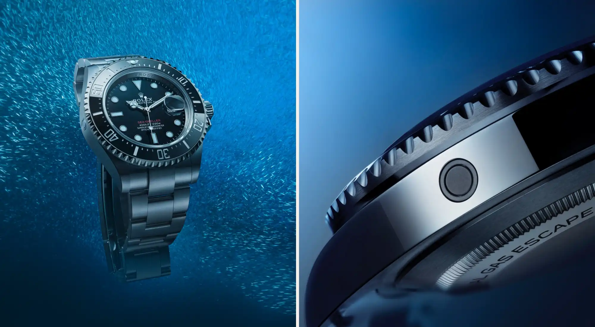 Rolex Sea Dweller Helium Valve M126600 0002 2210jva 001 R M126600 0002 1701jva 004 Landscape
