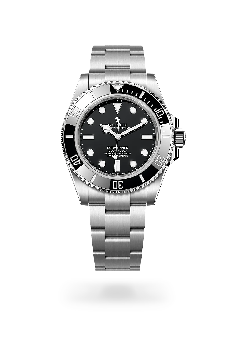 Rolex Submariner Oyster, 41 mm, acciaio Oystersteel