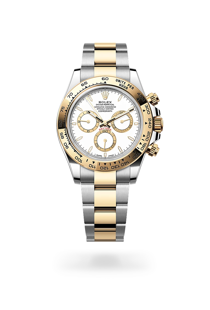 Rolex Cosmograph Daytona Oyster, 40 mm, acciaio Oystersteel e oro giallo