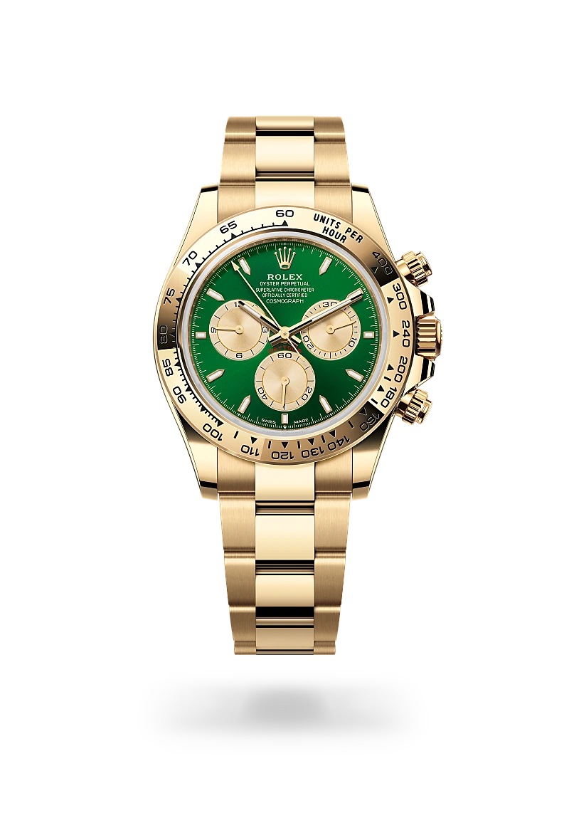 Rolex Cosmograph Daytona Oyster, 40 mm, oro giallo