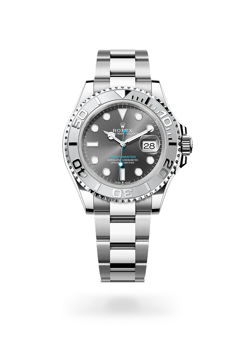 Rolex Yacht-Master Oyster, 40 mm, acciaio Oystersteel e platino