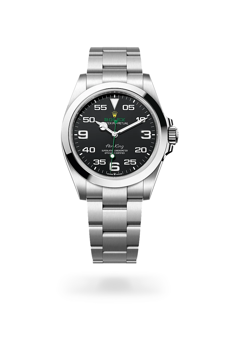 Rolex Air-King Oyster, 40 mm, acciaio Oystersteel