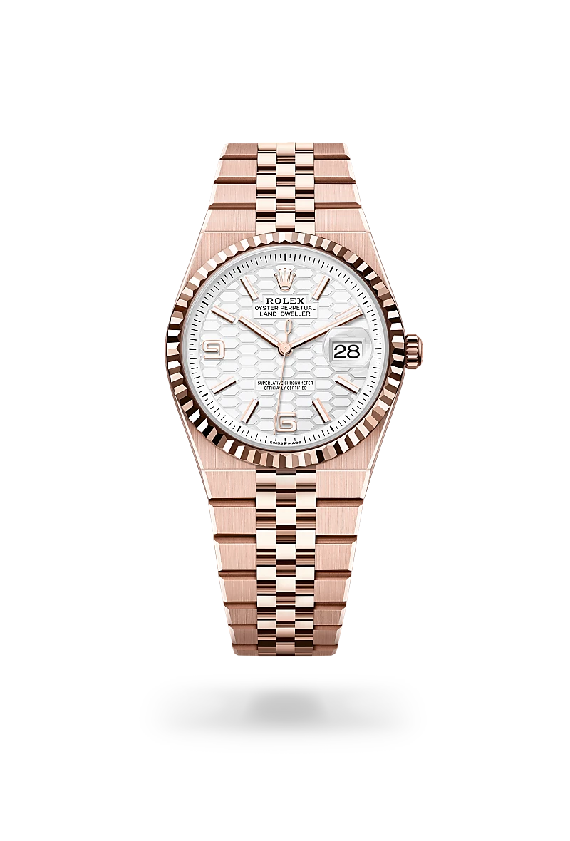 Rolex Land-Dweller Oyster, 36 mm, Everose gold