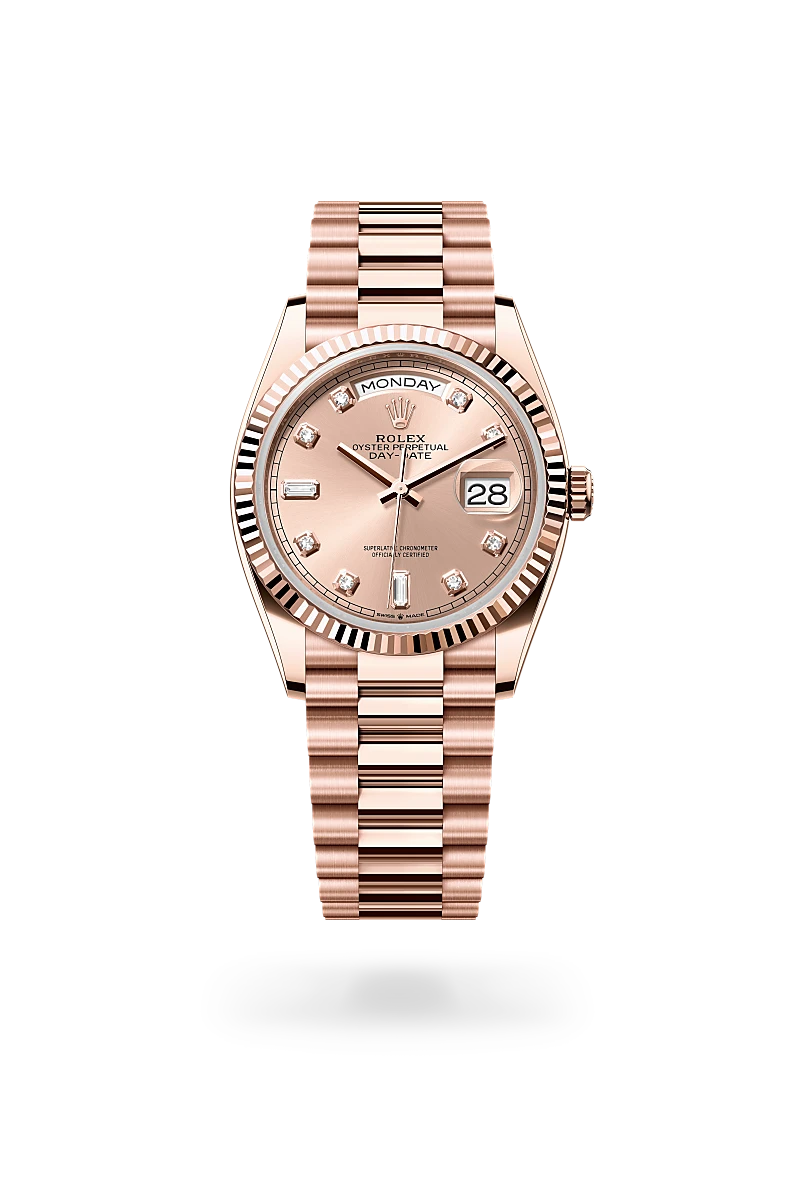 Rolex Day-Date Oyster, 36 mm, oro Everose