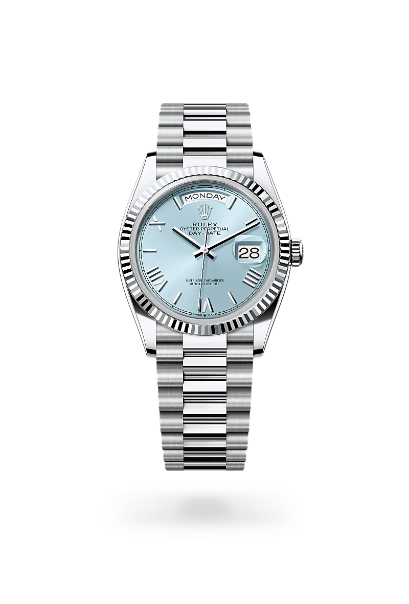 Rolex Day-Date Oyster, 36 mm, platino