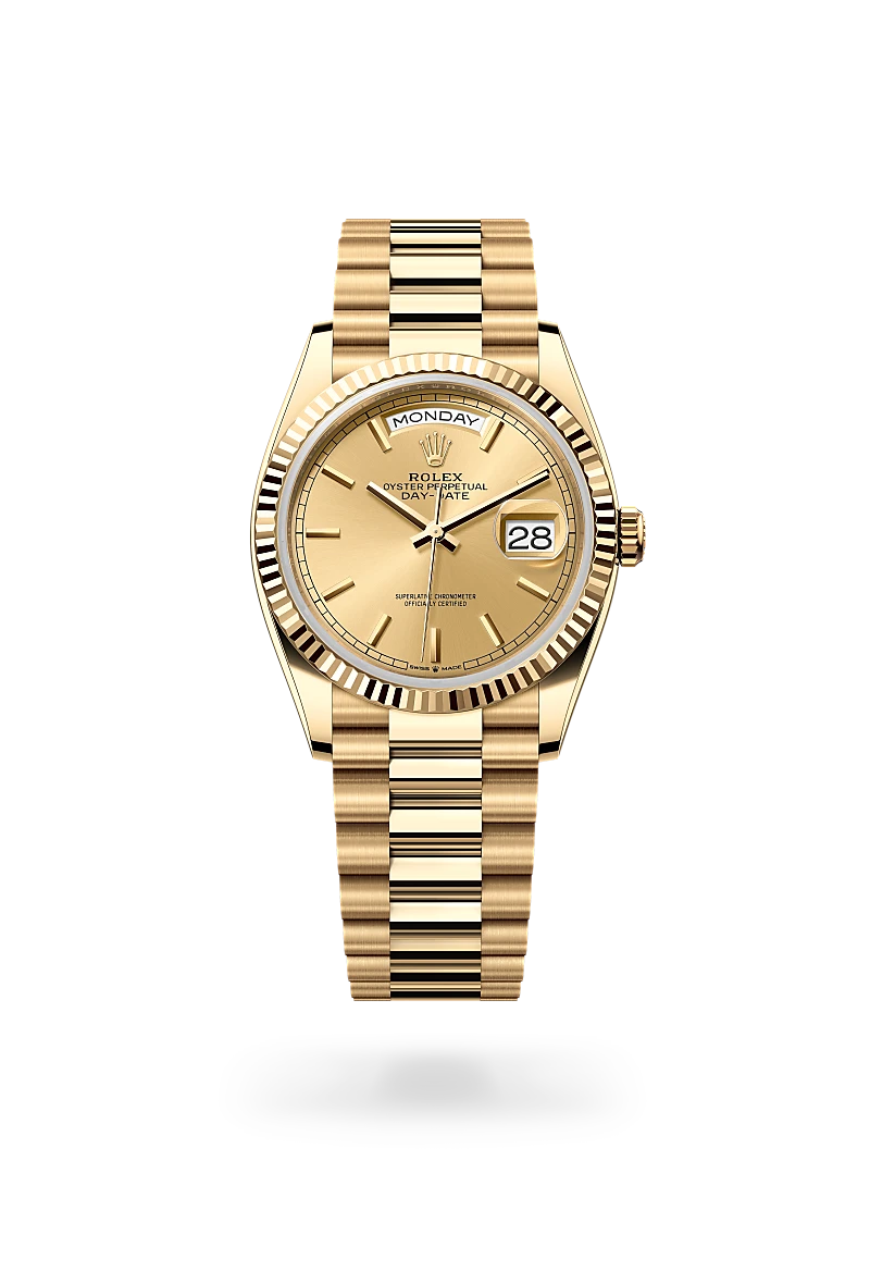 Rolex Day-Date Oyster, 36 mm, oro giallo