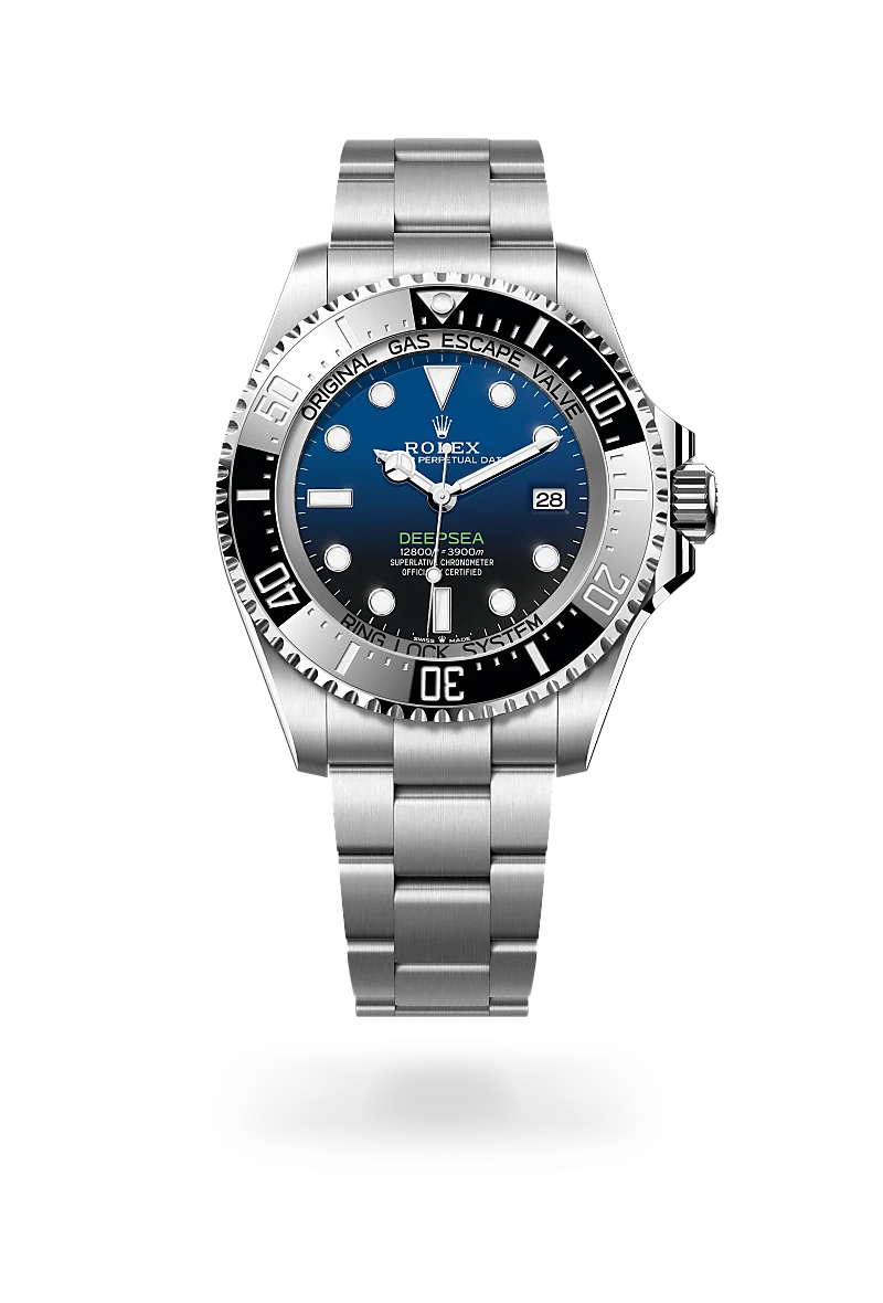 Rolex Deepsea Oyster, 44 mm, acciaio Oystersteel