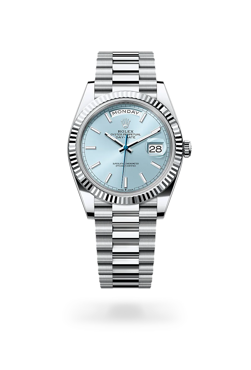 Rolex Day-Date Oyster, 40 mm, platino