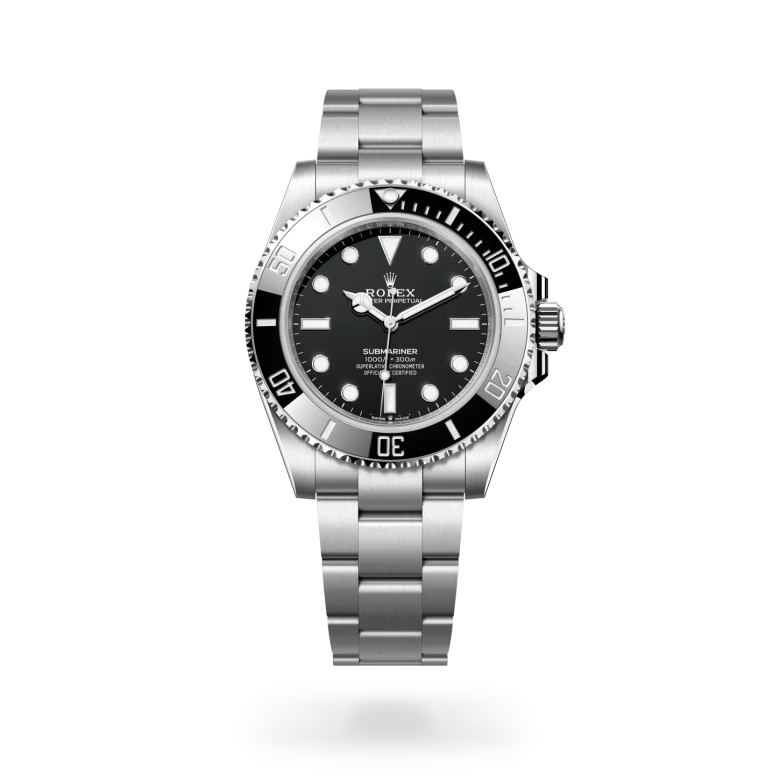 Rolex Submariner Oyster, 41 mm, acciaio Oystersteel