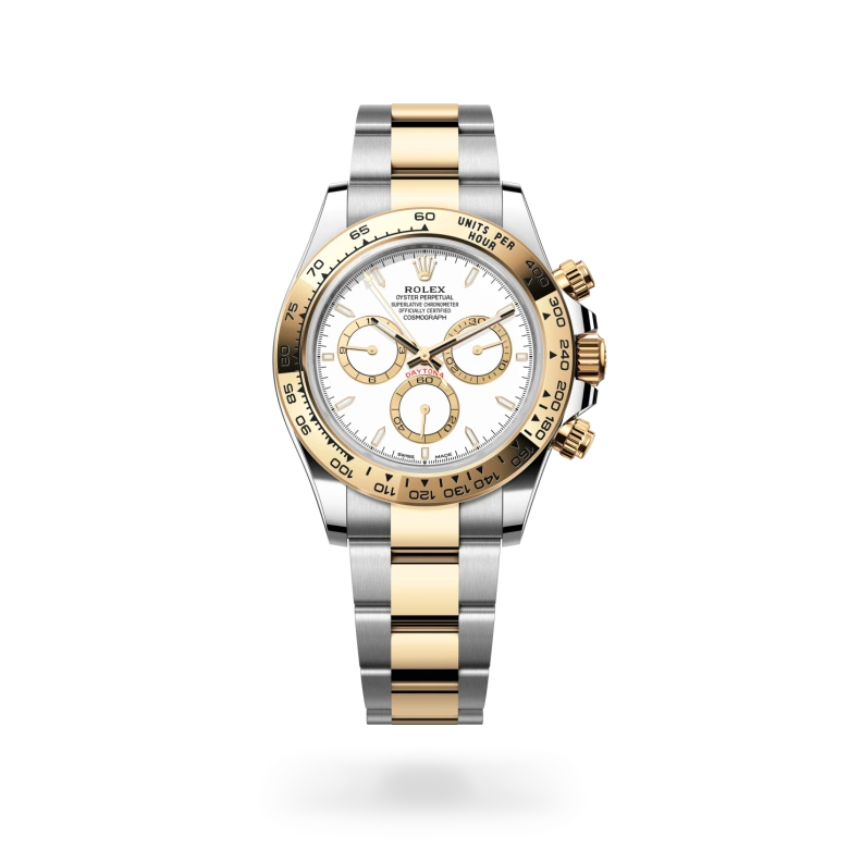 Rolex Cosmograph Daytona Oyster, 40 mm, acciaio Oystersteel e oro giallo