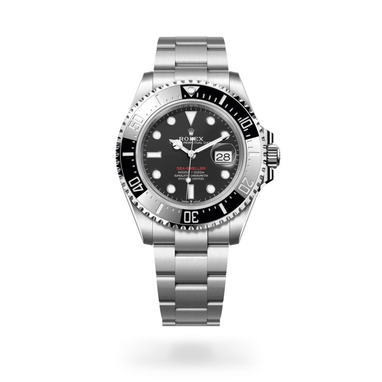 Rolex Sea-Dweller Oyster, 43 mm, acciaio Oystersteel