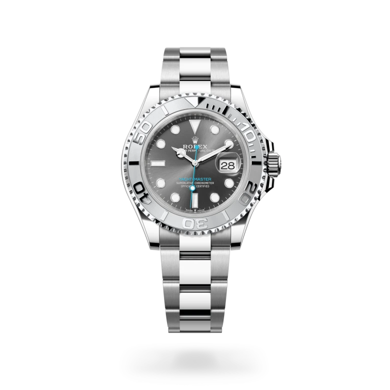 Rolex Yacht-Master Oyster, 40 mm, acciaio Oystersteel e platino