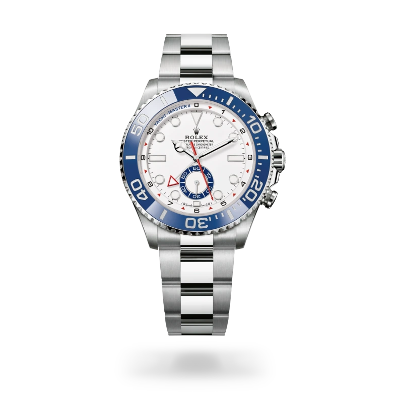 Rolex Yacht-Master II Oyster, 44 mm, acciaio Oystersteel