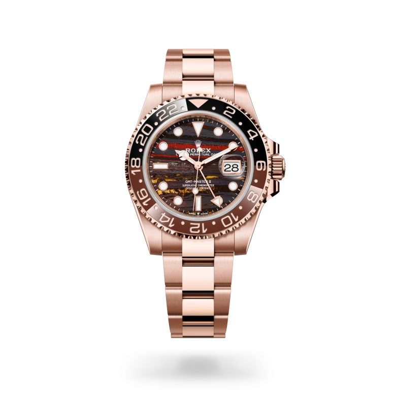 Rolex GMT-Master II Oyster, 40 mm, Everose gold