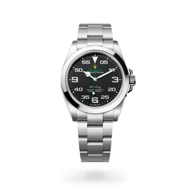 Rolex Air-King Oyster, 40 mm, acciaio Oystersteel