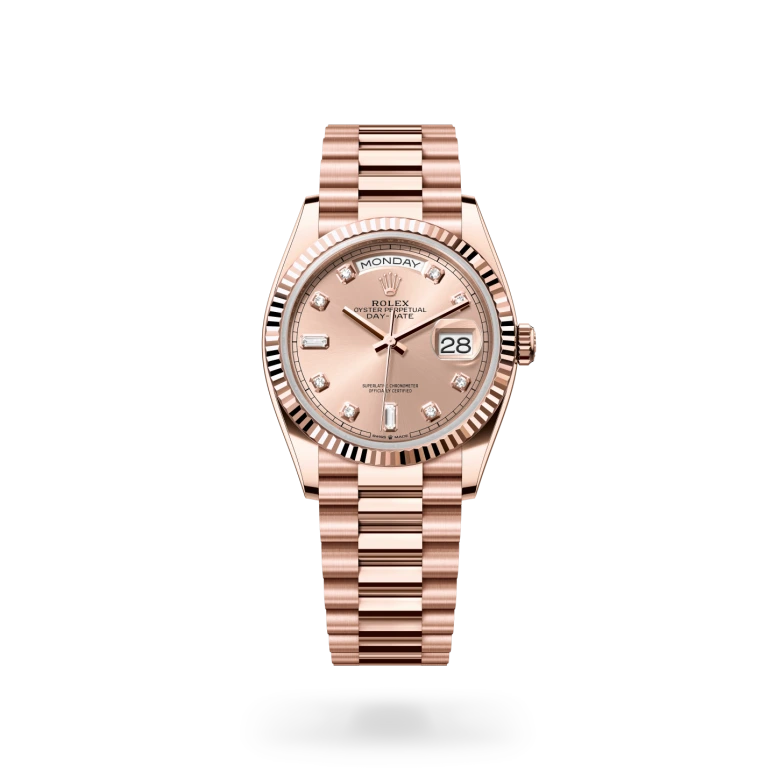 Rolex Day-Date Oyster, 36 mm, oro Everose