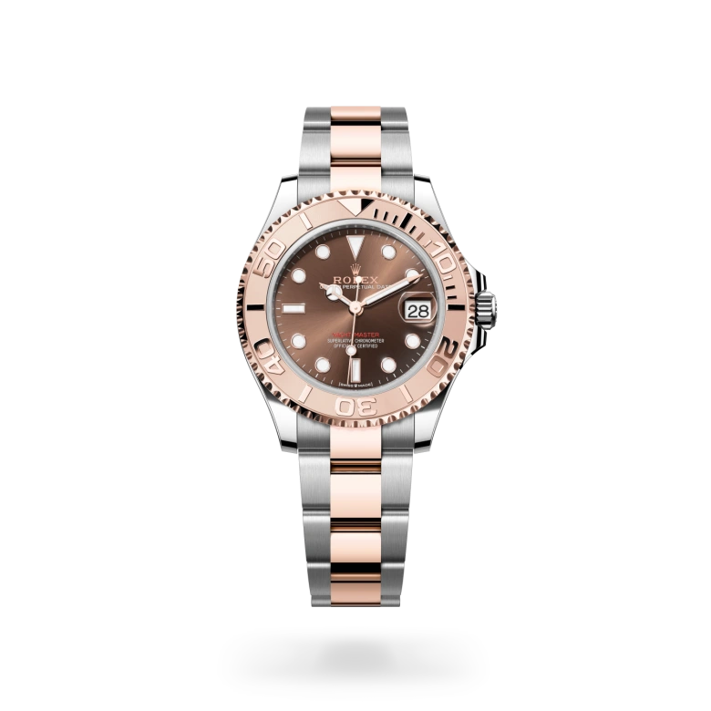 Rolex Yacht-Master Oyster, 37 mm, acciaio Oystersteel e oro Everose