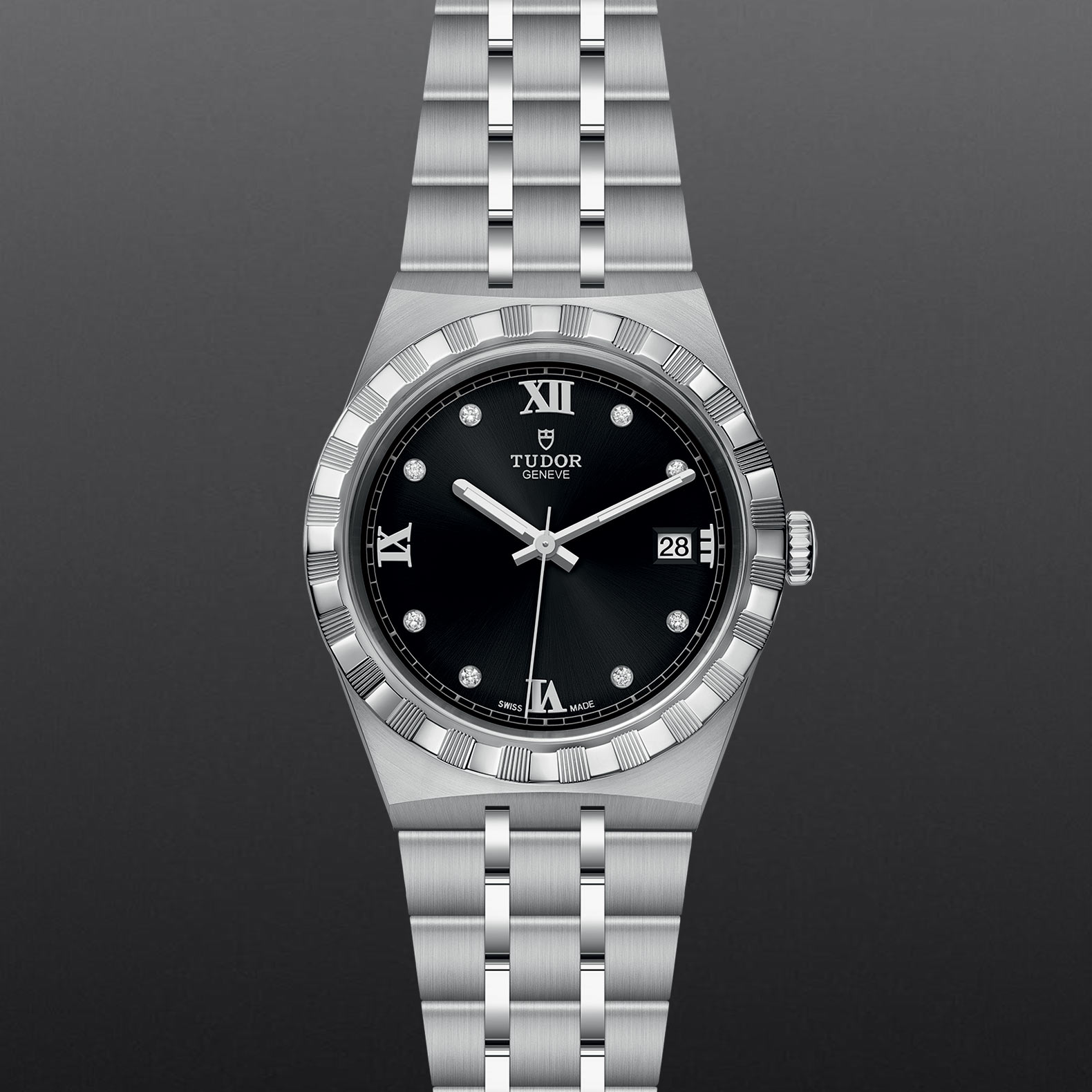 TUDOR Royal 38mm nero brillanti