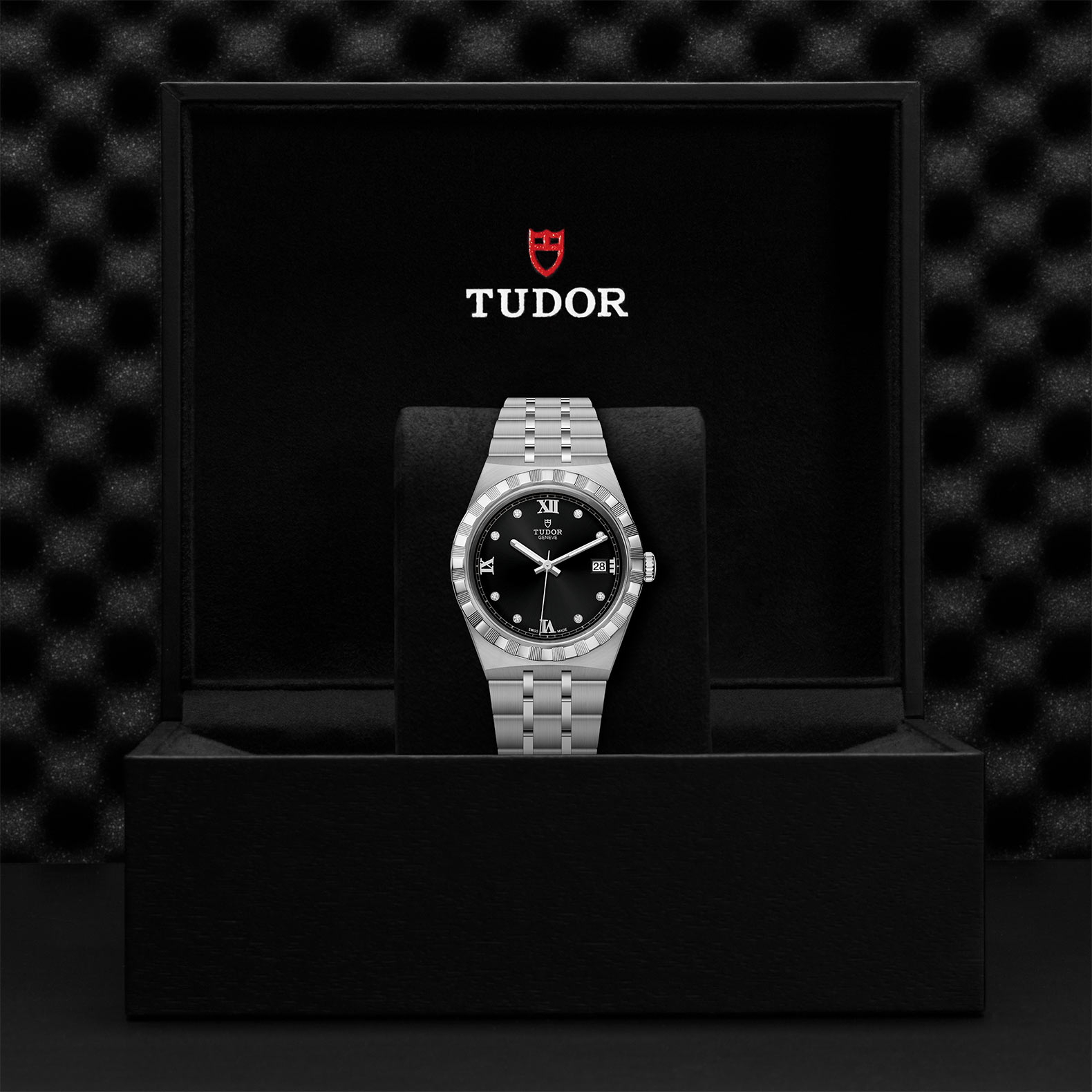 TUDOR Royal 38mm nero brillanti