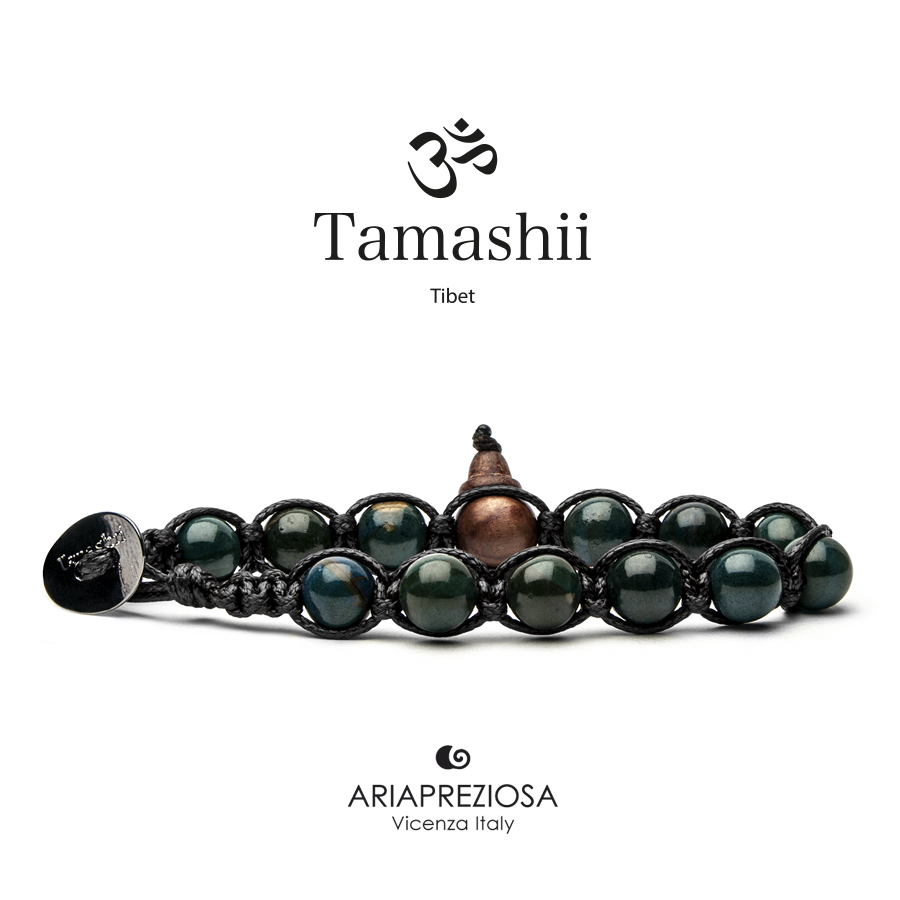 Immagine Bracciale Stone Collar verde